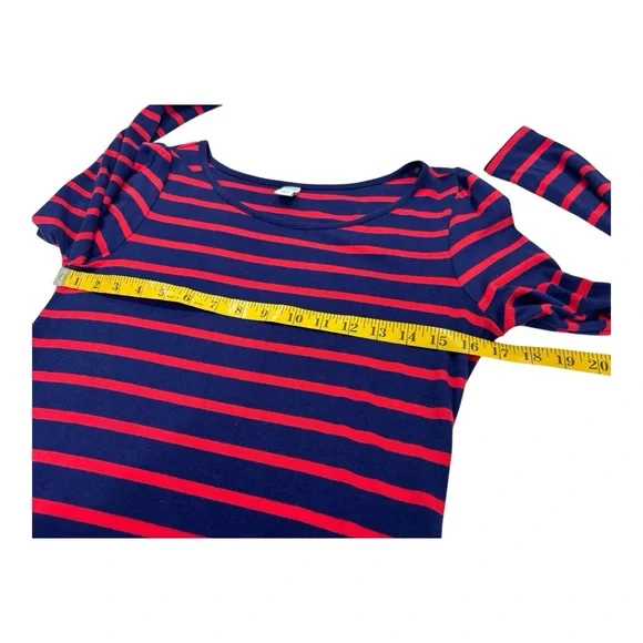 Old Navy Blue and Red Striped Dress - Picture 6 of 9